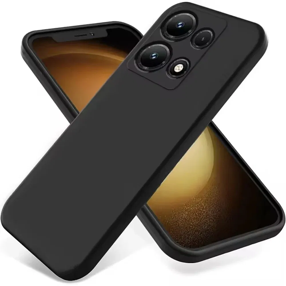 Color: NAVY, Material: ABS - Black Practical Silicone Phone Case For Xiaomi Redmi Note 14 13 12 11 10 9 8 7 Pro Plus 5G 4G 8T 9S 9T 10T 10S 11S 12S Cover