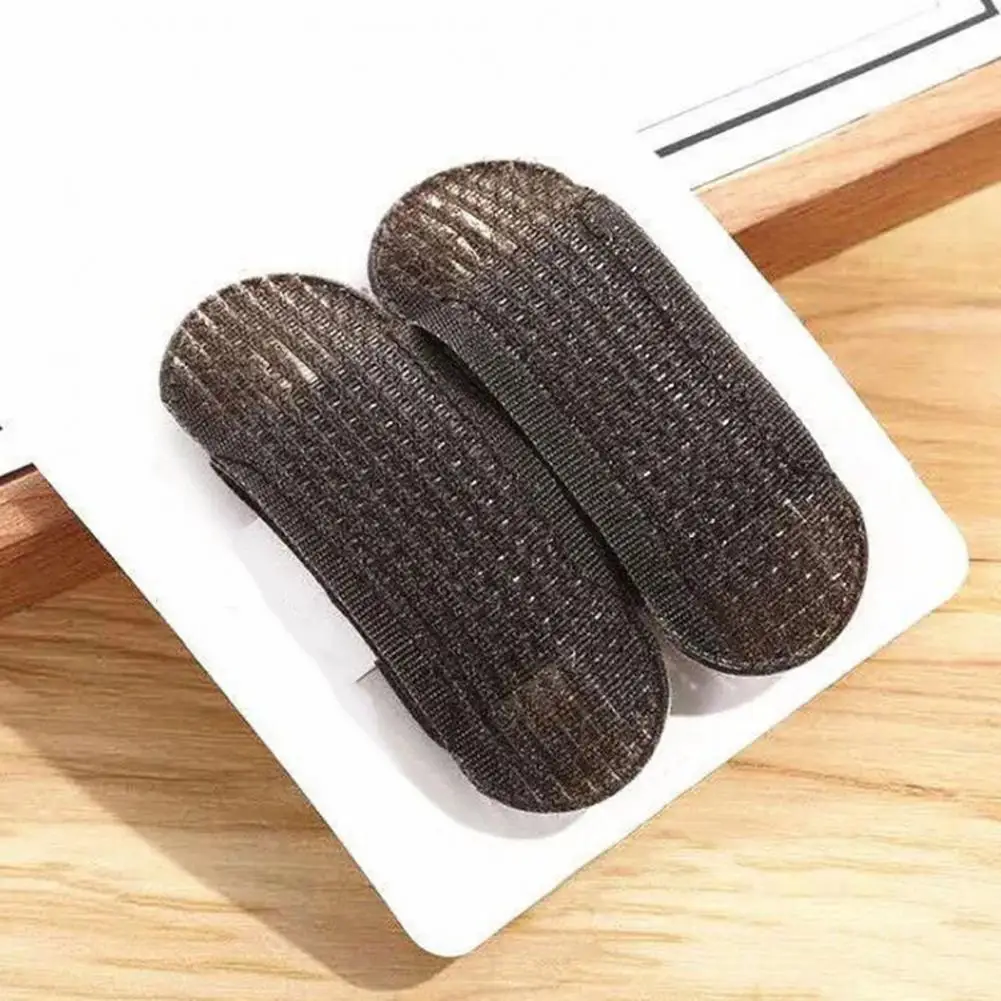 Color: black, Size: XXS - 4 Pcs Hair Volumizing Clips Good Fluffy Breathable Increase Hair Volume Invisible DIY Puffy Hair Non-electric Daily Styling Tool