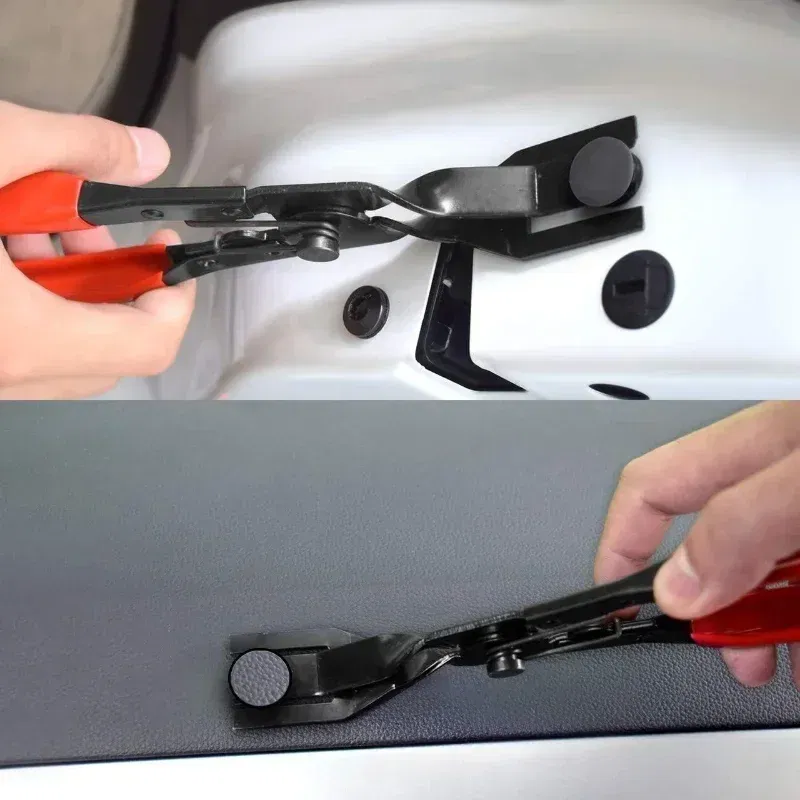 Color Name: Blue - Car Headlight Repair Installation Tool Trim Clip Removal Pliers Van Door Panel Fascia Dash Upholstery Remover Tool Dropshipping