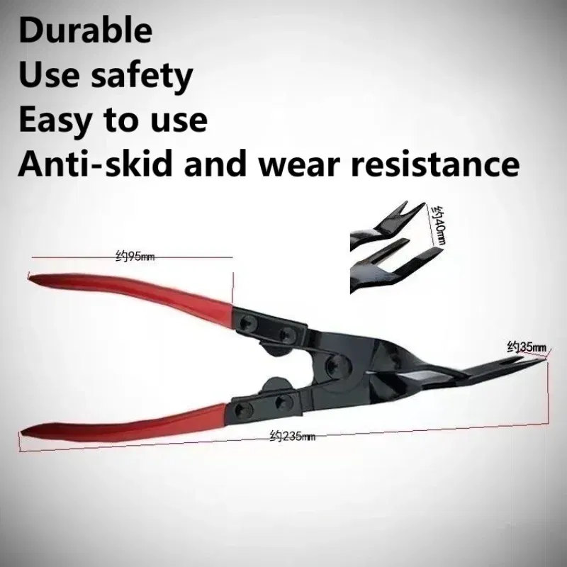 Color Name: Blue - Car Headlight Repair Installation Tool Trim Clip Removal Pliers Van Door Panel Fascia Dash Upholstery Remover Tool Dropshipping