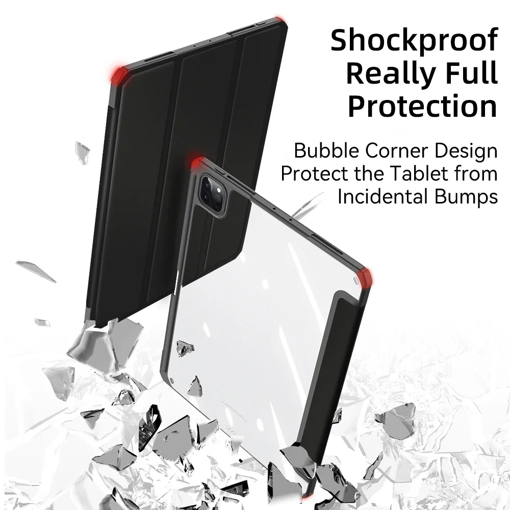 Color: WHITE, Size: seventeen - For ipad 10th generation case iPad Air 11 inch M2 Air 6 Air 5 4th 10.9 Pro 11 M4 Air13 M2 mini 7 6 10.2 7 8 9th Pro 11 12.9 case