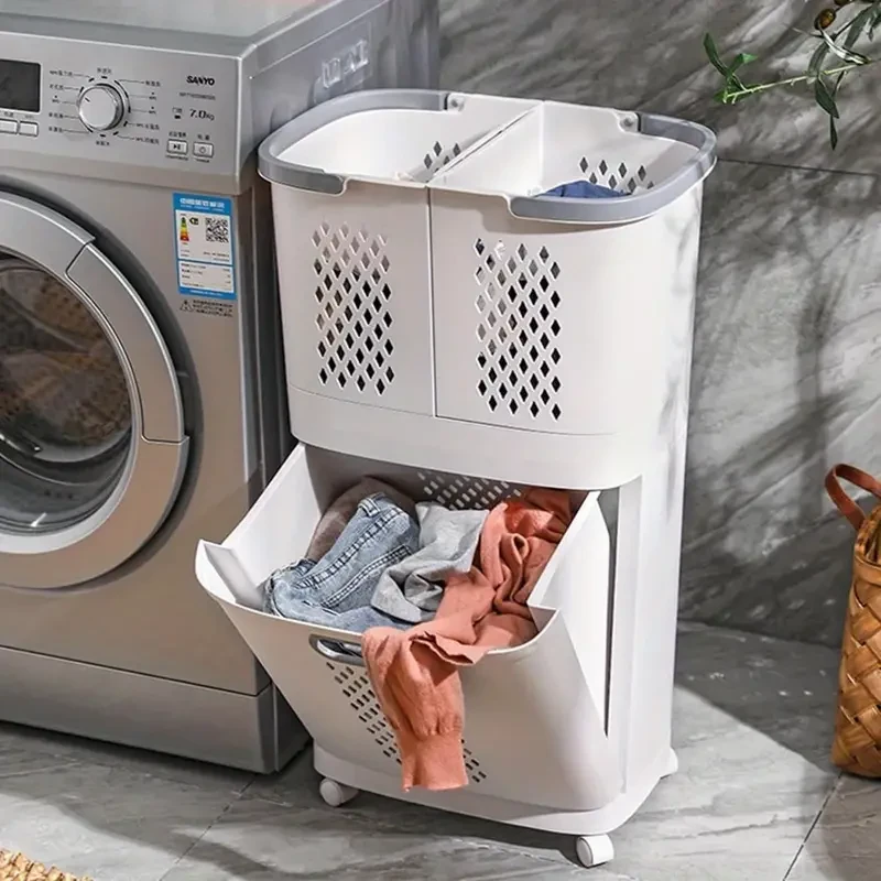 Wheeled Laundry Hamper  Spacious & Breathable Organizer