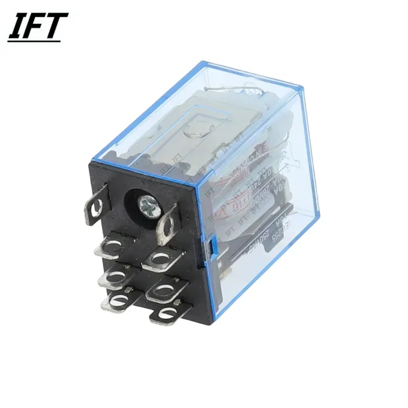 Size: L - 1Pc LY2NJ HH62P HHC68A-2Z Electronic Micro Mini Electromagnetic Relay 10A 8PIN Coil DPDT DC12V,24V AC110V 220V Hot