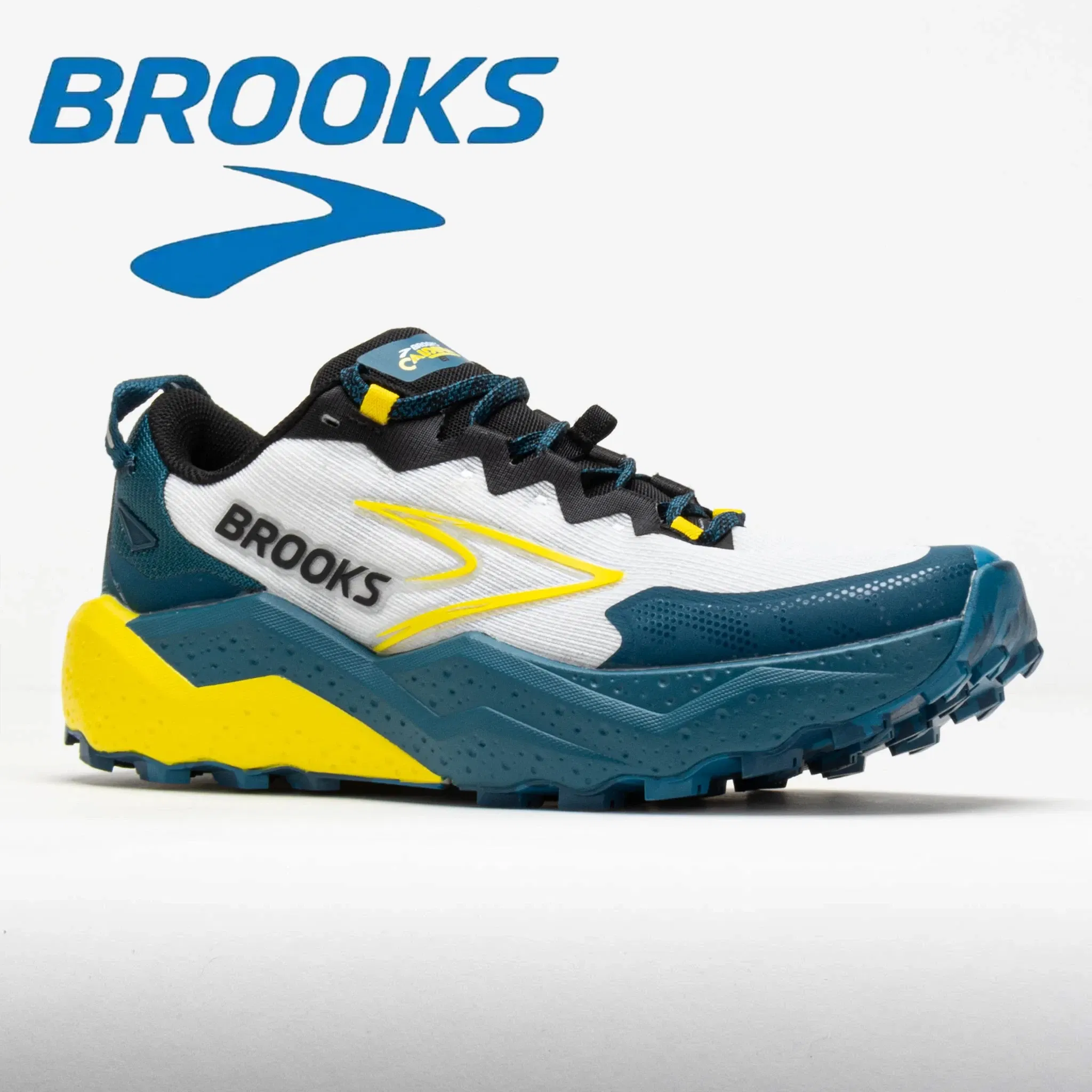 Color: black, Shoe Size: 44 - Brooks Men?™s Casual Sneakers Caldera 8 Ultra Trail Running Shoes Breathable Cushioned Long-term Training Sports Jogging Shoes