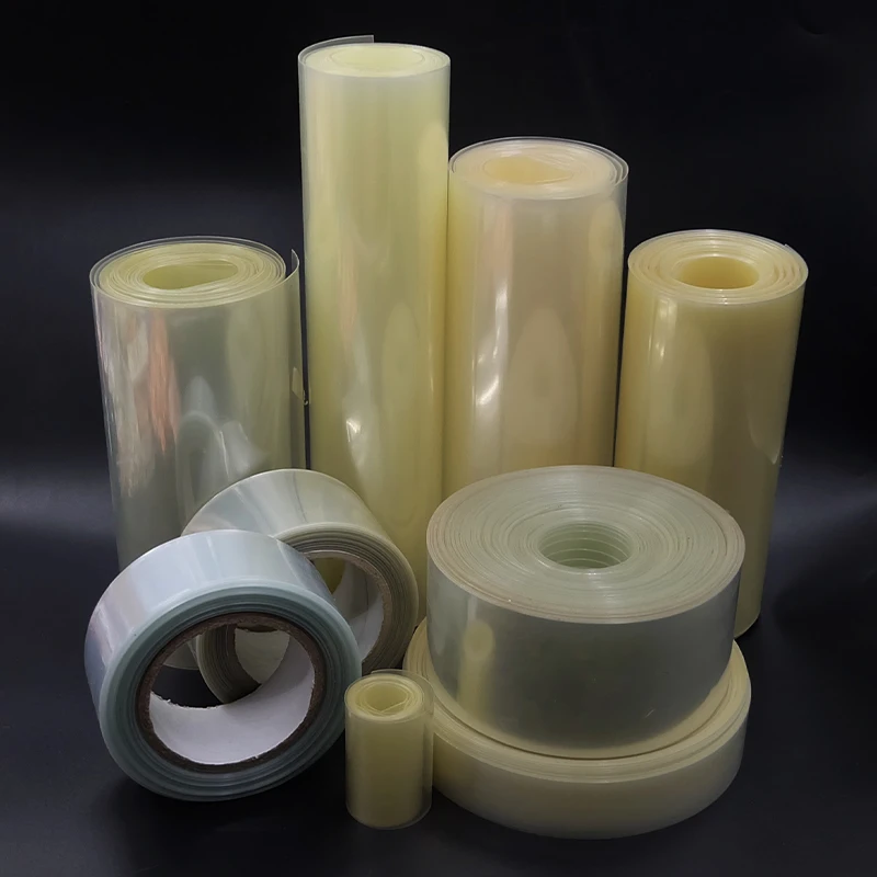 Color: Clear, Length: 305m, Inside Diameter: 6.4mm - 1/5/20M 18650 Battery PVC Heat Shrink Tube Pack 10mm~ 100mm Insulated Film Wrap Lithium Case Protection Cable Sleeve Transparent