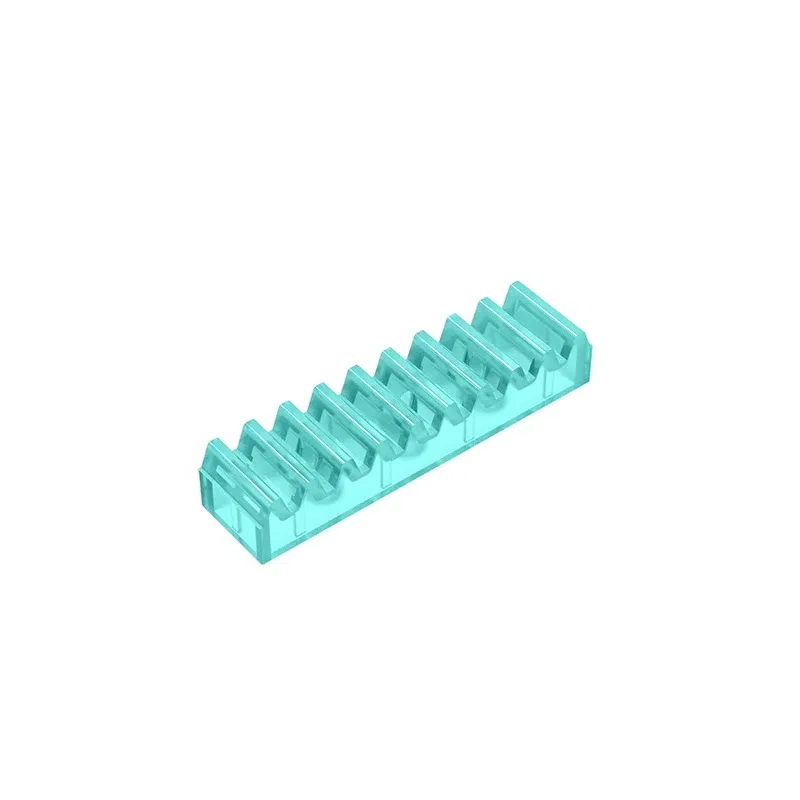 Color: Yellow - Gobricks GDS-1171 Technical, Gear Rack 1 x 4 compatible with lego 3743children's DIY Gifts Educational Building Blocks Technical