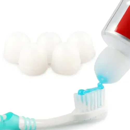 Color Name: Blue - 1x Save time,Self-Closing Toothpaste Caps,Toothpaste Squeezers Cap Keeps Toothpaste No Mess or Waste ,Toothpaste Lid Dispenser