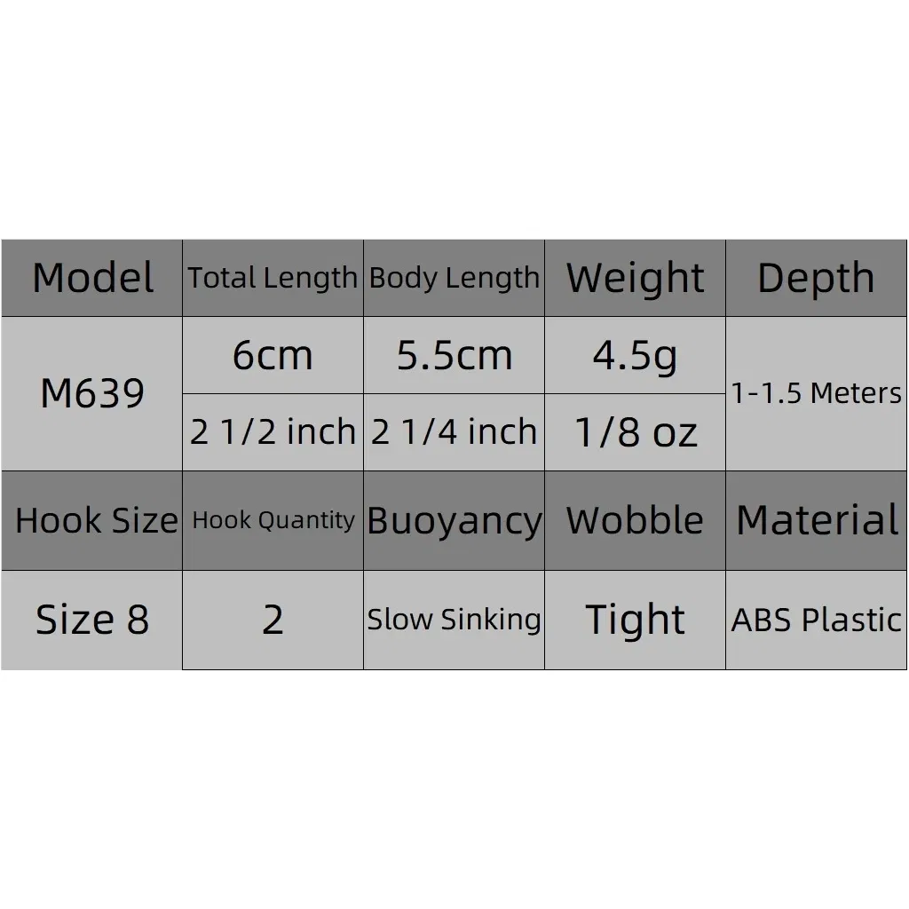 Color: Skin Color - wLure Fishing Lure 4.5g 5.9cm Tiny Sinking Minnow Carp Fresh Water Use Wild Wobble Bronzing and Plating Painting M639