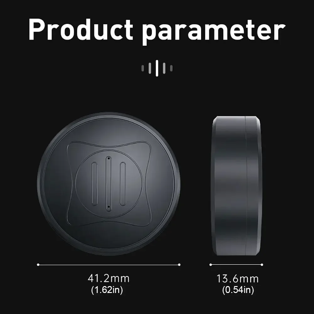 Color: PURPLE - Mini GPS Tracker Car Locator App Real Time Tracking Location Anti-lost Positioner Device  tracking device  llavero silbato  key