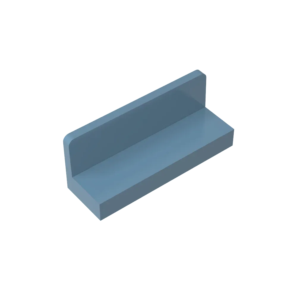Color: Blue - Gobricks GDS-M226 Panel 1 x 3 x 1 compatible with lego 23950 Assembles Building Blocks children's toys