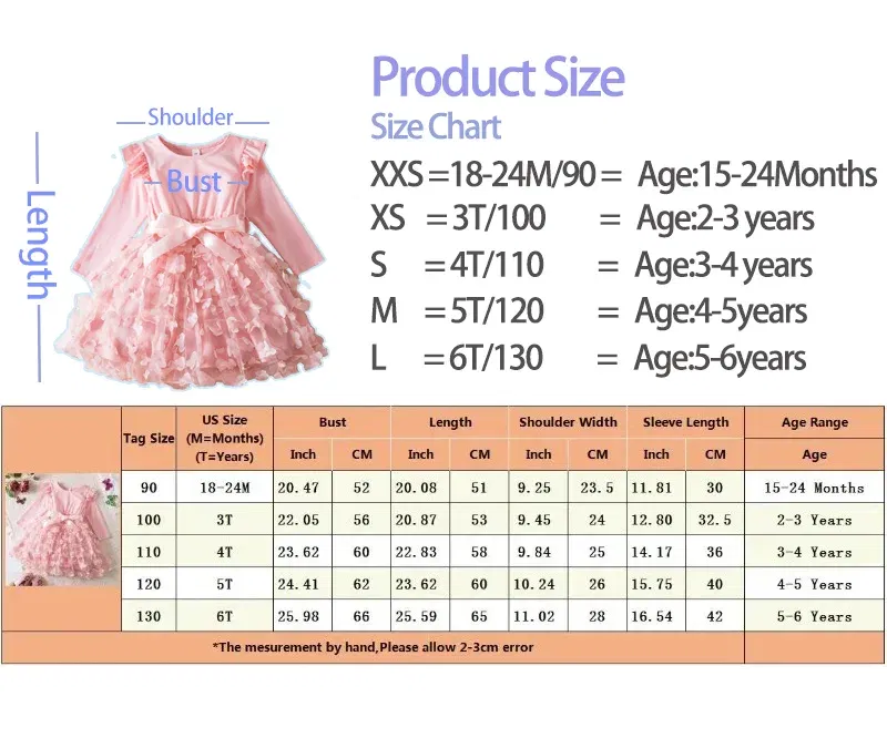 Color: Red, Size: One Size, Height: 176 - Lilo Stitch Girl Baby Dresses Spring Autumn Child Long Sleeve Sweet Princess Dress Mesh Newborn Casual Dress Birthday Party 2-6Y
