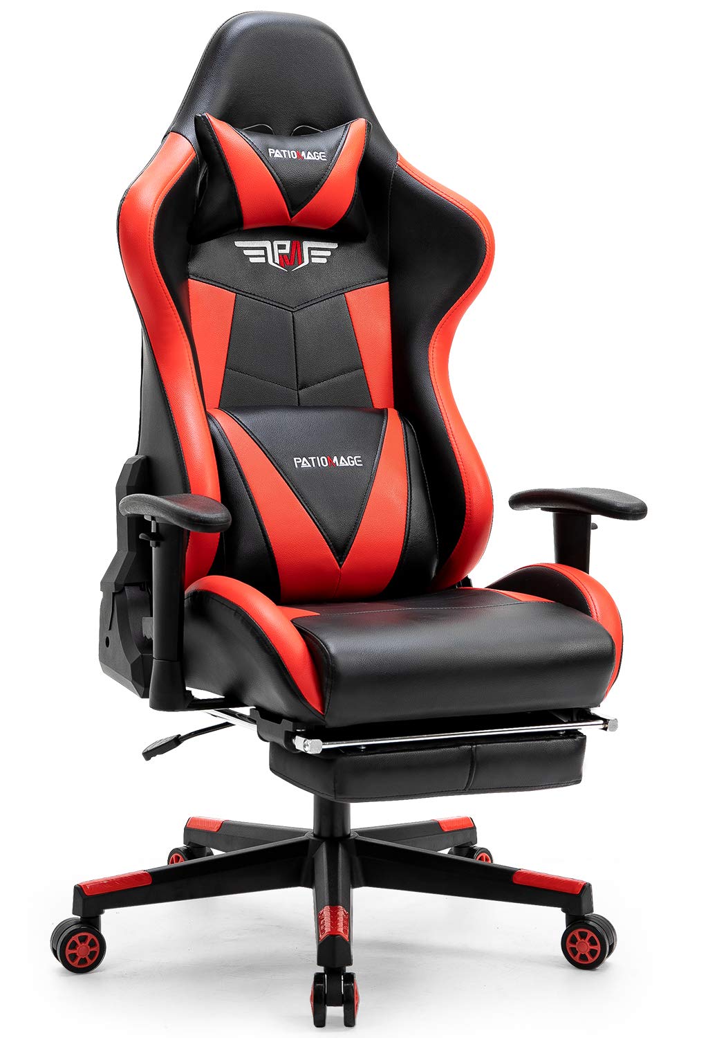 Ergonomic Racing Gamer Chair with Headrest & Lumbar Support