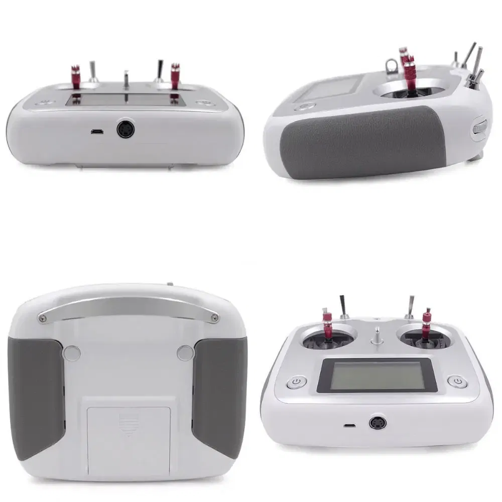 Color: Burgundy - FLYSKY FS-i6S i6S 2.4G 10CH AFHDS 2A Centering Throttle Transmitter iA6B iA10B Receiver RetailBox for RC Cars Boats Drone Toys
