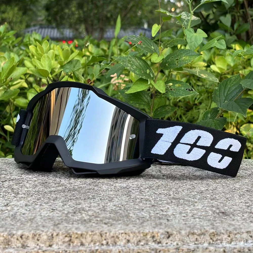 Color: Beige - MX Motorcycle Goggles Motocross Glasses Off-road Sunglasses For Man MTB ATV Mask Windproof Protection Cycling Racing Goggles