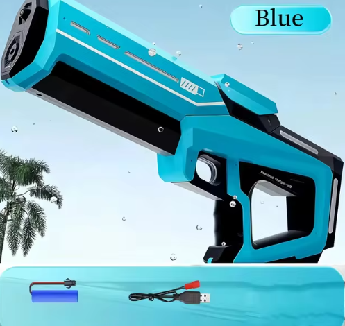 Automatic water absorbing electric water gun