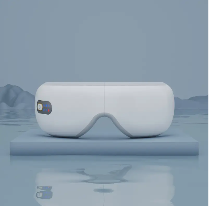 Relaxing Eye Massager - Professional Massage Equipment for Migraines and Eye Care with Heat, Music, and 5 Modes