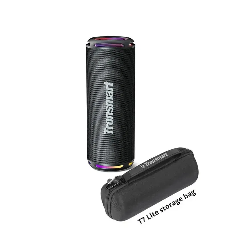 Color: silver, Ships From: CHINA - New! Tronsmart T7 Lite Bluetooth Speaker Enhanced Bass Portable Speaker with 24H Playtime, APP Control, IPX7 Waterproof for