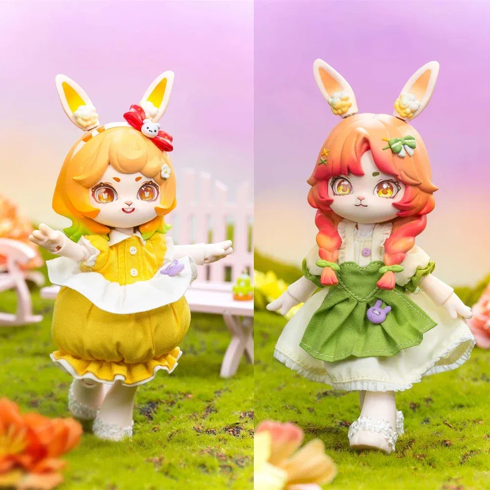 Color: Yellow - Bonnie Blind Box Toys Cute 1/12 Bjd Obtisu11 Jointed Doll Mystery Surprise Box Action Figure Kawaii Dolls Girls Christmas Gift
