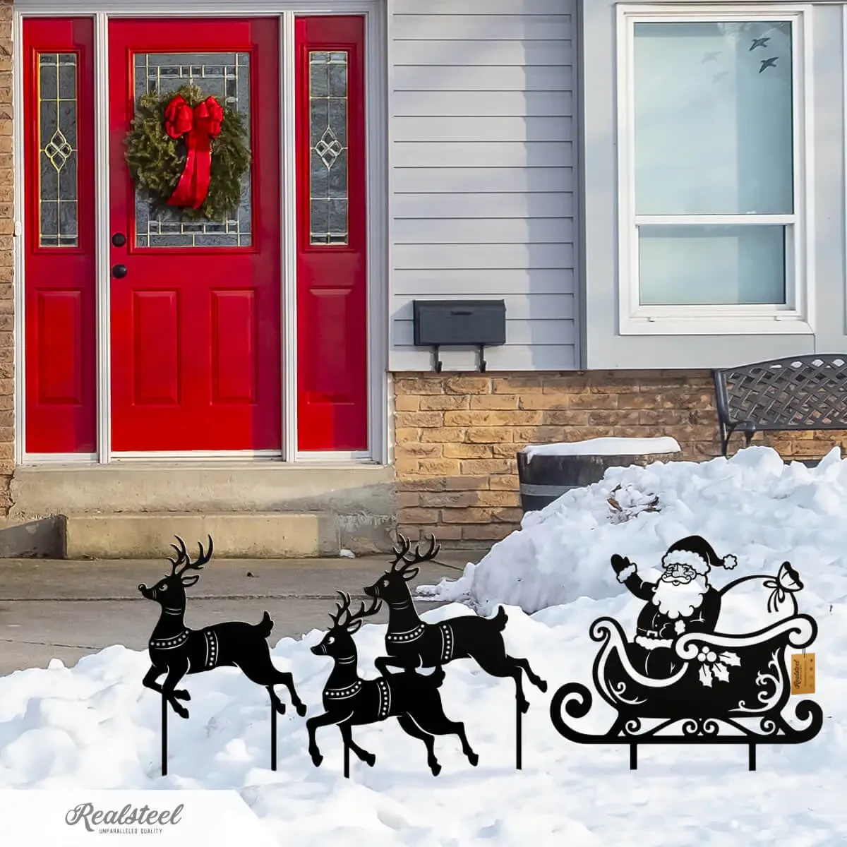 Outdoor Decoration Metal Silhouette