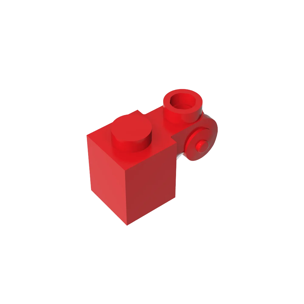 Color: Wood - Gobricks GDS-M150 Brick Special 1 x 1 with Scroll with Open Stud compatible with lego 20310 Assembles Building Blocks