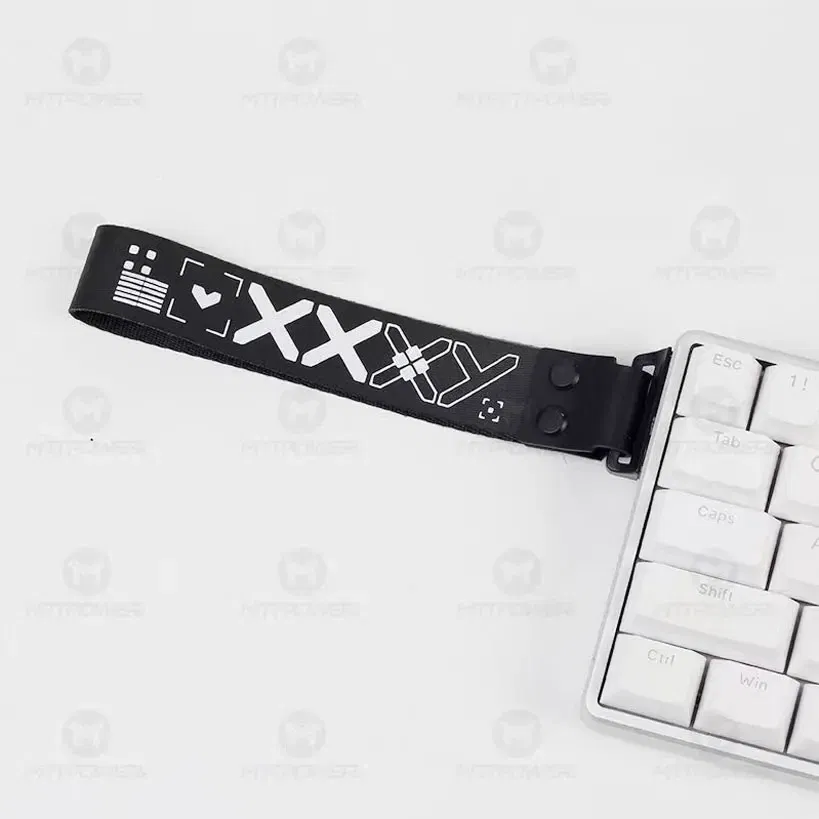 Color: Amber - Keyboard Ribbon Mechanical Keyboard Strap Customization Magnetic Axis Keyboard Strap Wooting Atk68 Drunkdeer Looting Decor