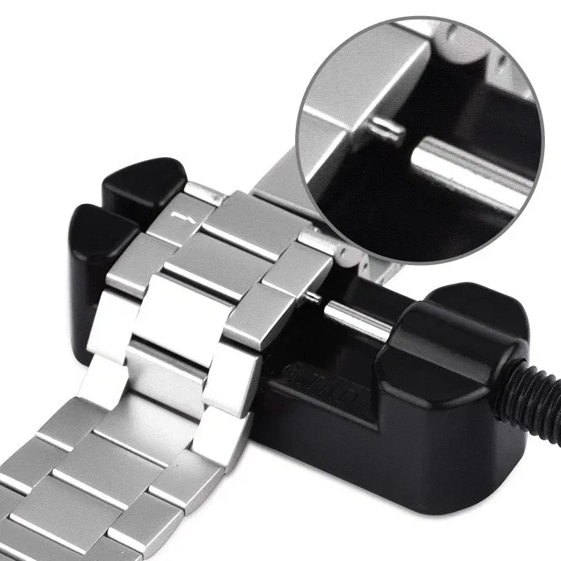 Color: Red, Ships From: CHINA - Metal Watchband Tools Watch Strap Repair Detaching Device Kits with Watch Pin Opener steel belt Adjust Tool Watch Accessories
