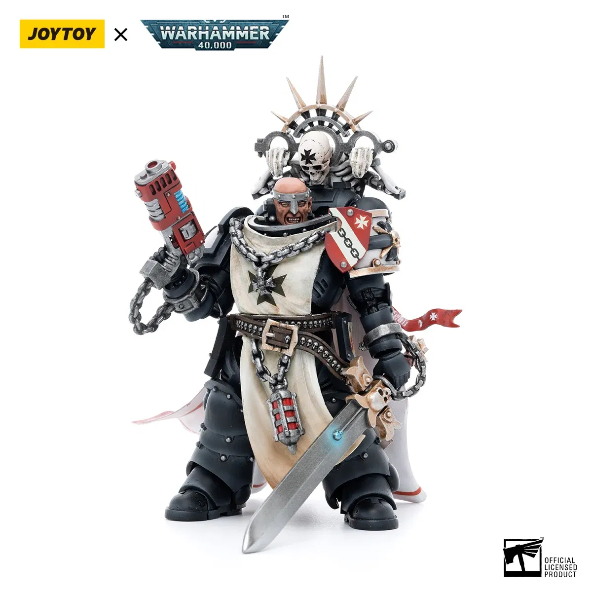 Color: Khaki - [IN-STOCK]JOYTOY Warhammer 40K 1/18 Action Figures Ultramarines Lieutenant Titus&Remus Ventanus&Intercessors&Jump Pack  Model