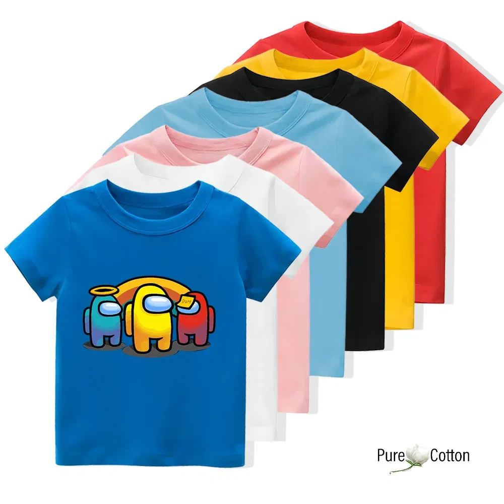 Color: Silver, Kid Size: 7 - Summer trend wear with many anime patterns sunscreen printing close to the skin cool 4-12 years old children delicate line unifo