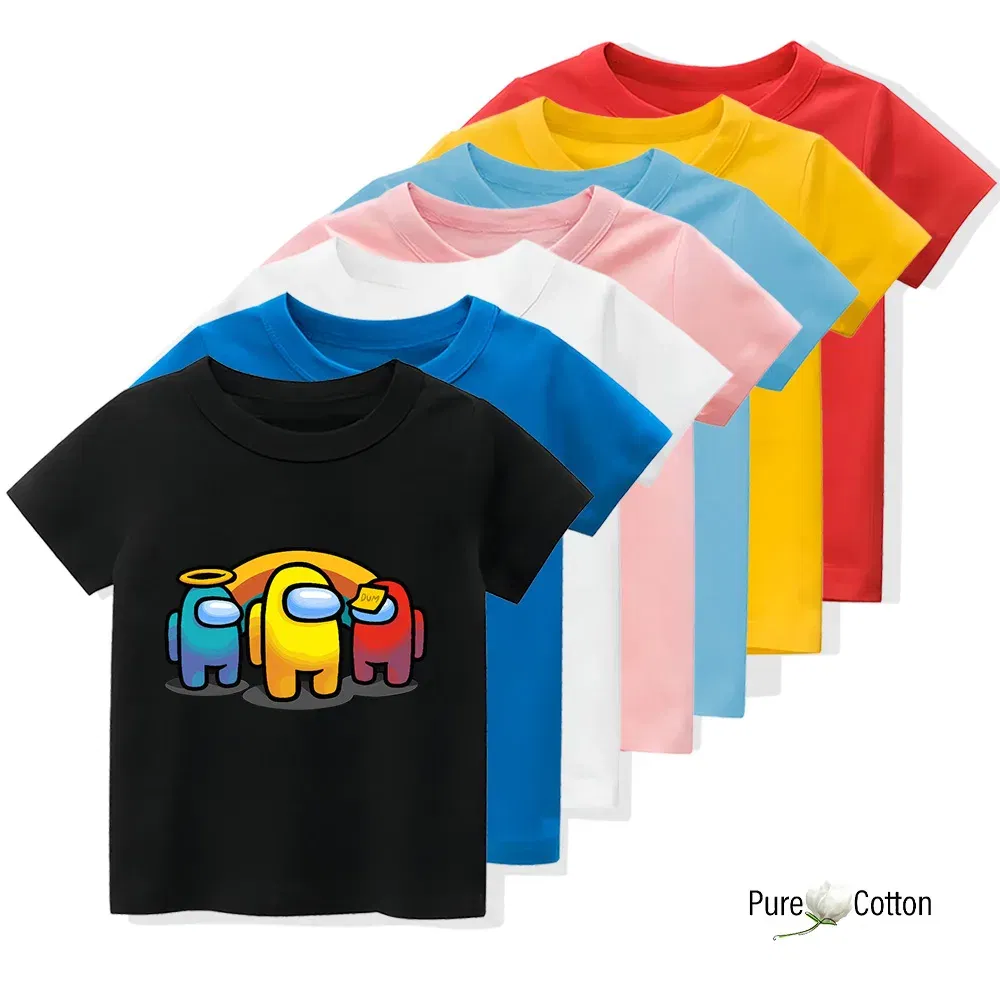 Color: Silver, Kid Size: 7 - Summer trend wear with many anime patterns sunscreen printing close to the skin cool 4-12 years old children delicate line unifo