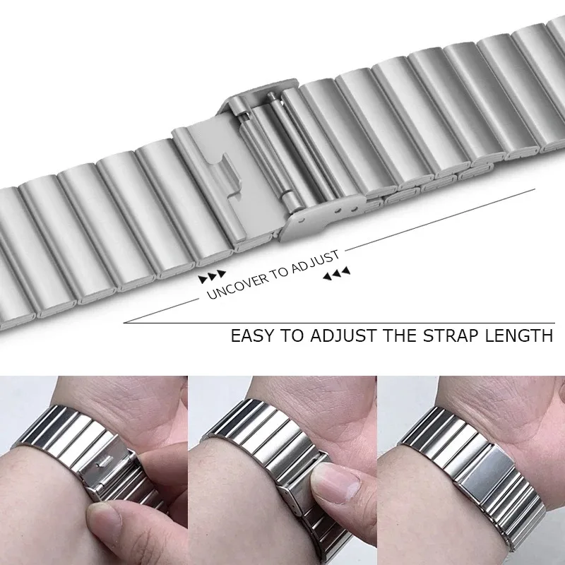 Color: ?©„?¦„?»?, Size: XS - Bracelet For Xiaomi Redmi Watch 4 Strap Stainless Steel Watchband Xiaomi Mi Band 8 Pro Bracelet Xiaomi Redmi Smart Watch 4 Strap