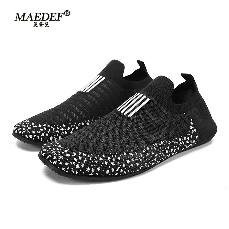 Color: Beige, Shoe Size: 39 - MAEDEF Mens Shoes Comfortable Casual Shoes Men Home Slippers Lightweight Breathable Walking Moccasins Thin Bottom House Shoes