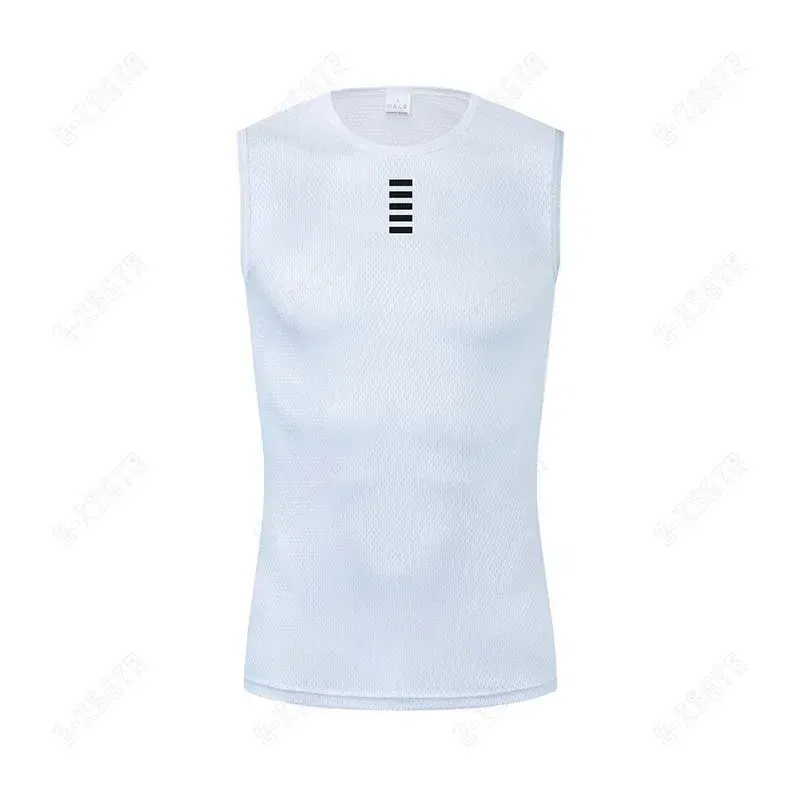 Color: Yellow, Size: S - Cycling Base Layers Reflective Vest White Cycling Jersey Undershirt Quick Dry Elastici Vest Road Bike Jerseys