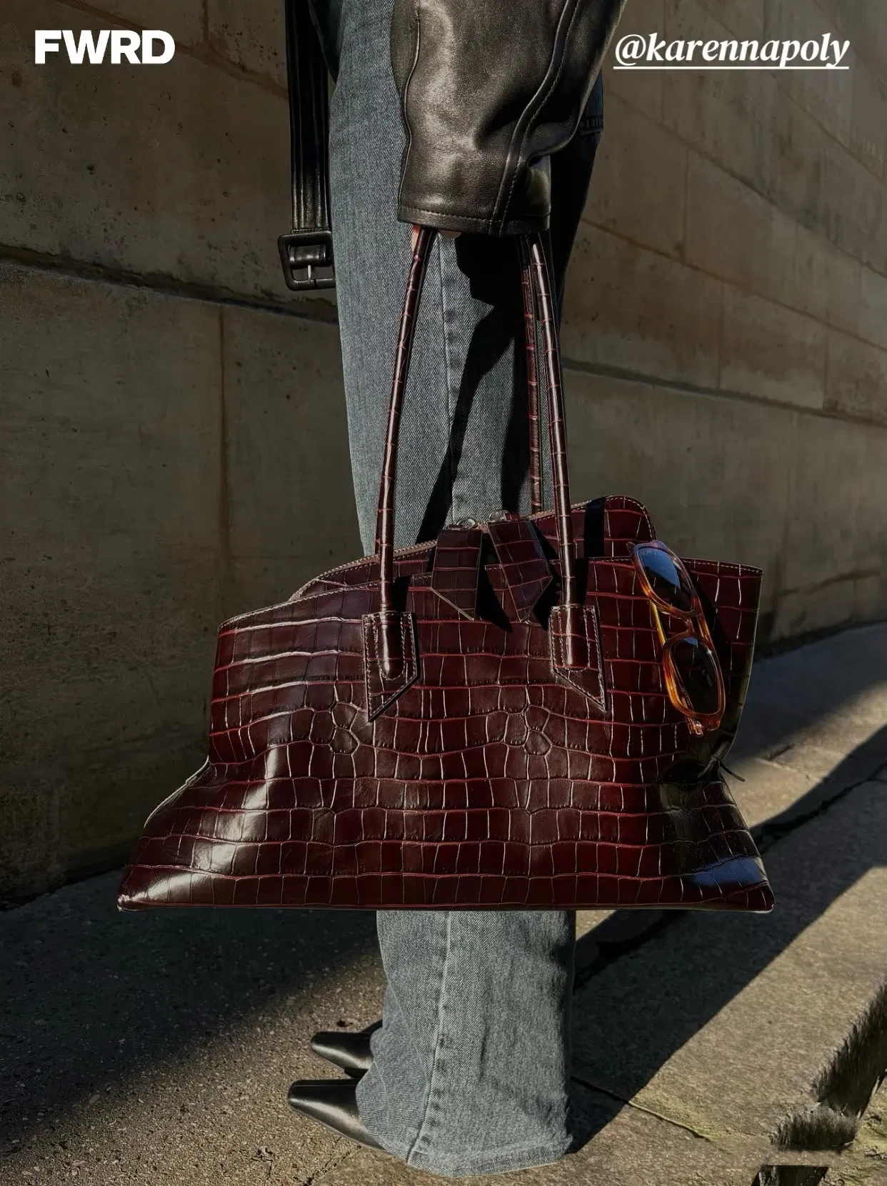 Color: Stone - Brand Crocodile pattern genuine leather luxury Handbags High Quality alligator large capacity Lady Totes Shoulder Crossbody Bag
