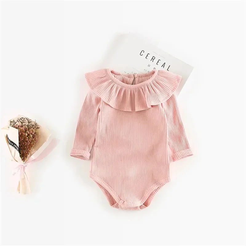 Color: Yellow, Kid Size: 12M - Cute Baby Girl Clothes Spring Autumn Newborn Girls Romper Infant Baby Girl One piece & Bodysuit