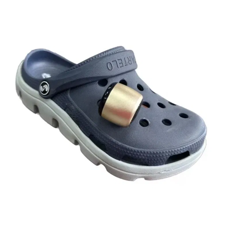 Color: black - Funny Croc Mini BT Speaker charm accessories Christmas Gift For Friends