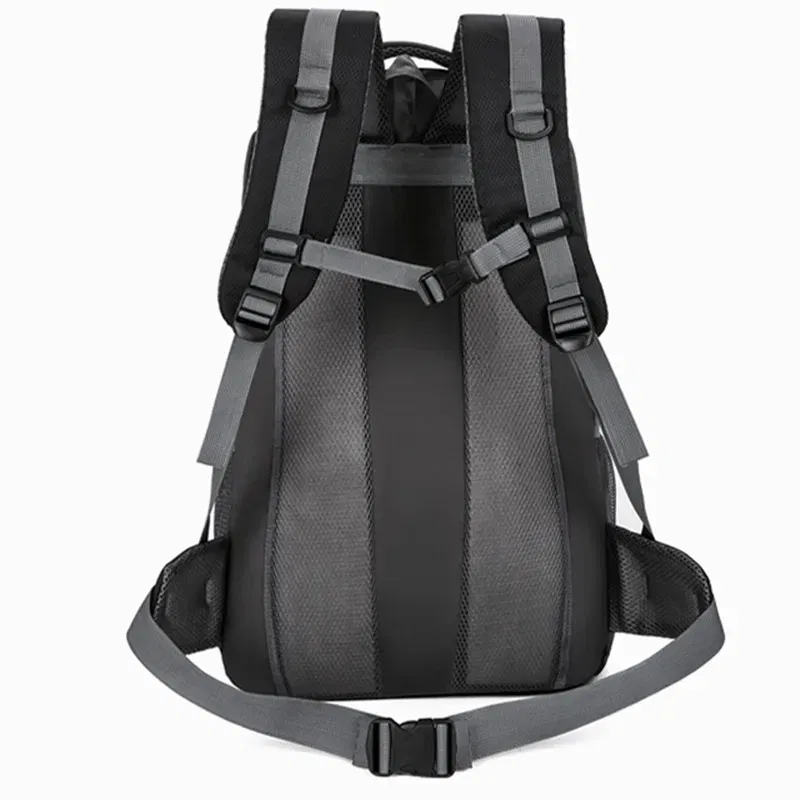 Color: Pink - 2024 New High Capacity Outdoor Sports Travel Backpack 40L/60L Mountaineering Backpack