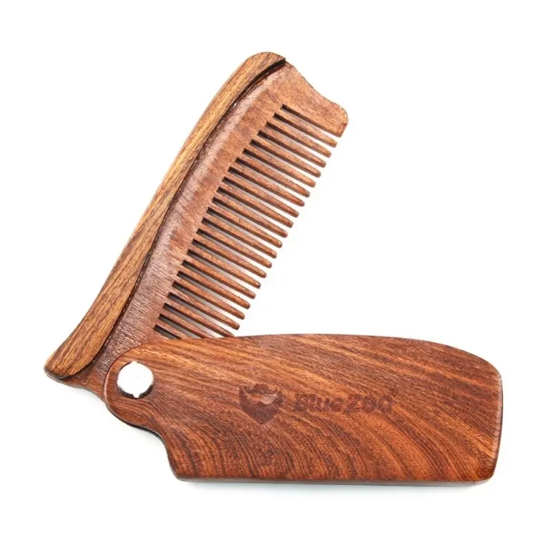 Folding Comb +PU Leather Bag