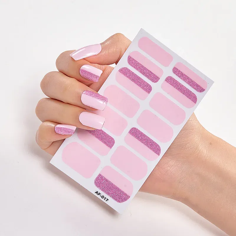 Color: Desert Camouflage - Designer Nail Decals Sticker For Nails Foil Nail Art Stickers 2020 Fashion Nail Minimalist Design Minimalist Design