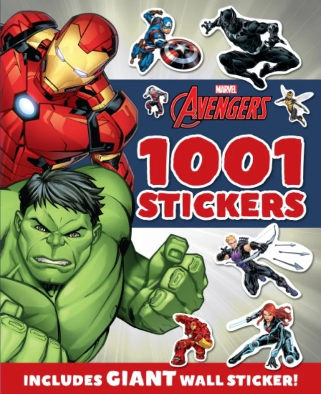 Avengers Puffy Stickers