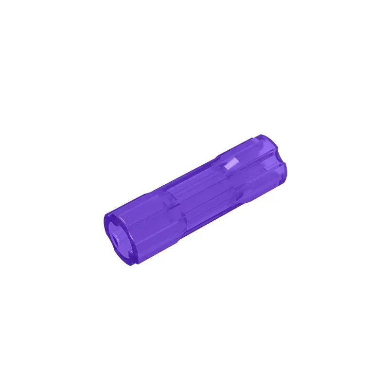 Color: Chocolate - Gobricks GDS-1145 Technical, Axle Connector 3L compatible with lego 26287 children's DIY Educational Building Blocks Technical