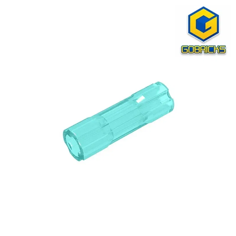Color: GRAY - Gobricks GDS-1145 Technical, Axle Connector 3L compatible with lego 26287 children's DIY Educational Building Blocks Technical