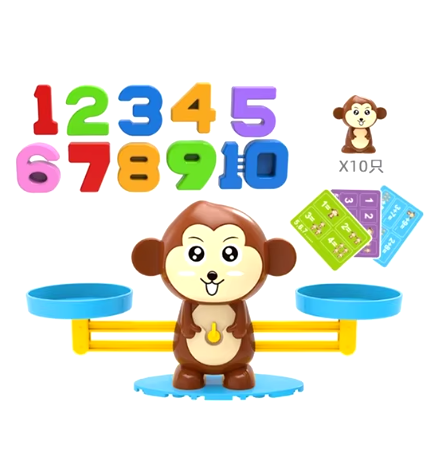 Montessori Math Toy Monkey