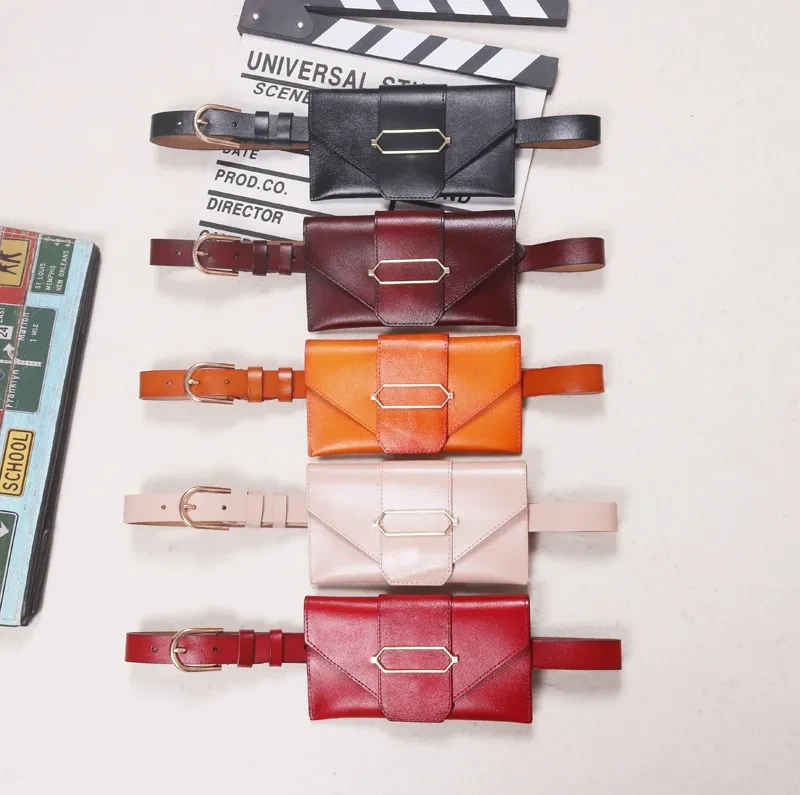 Mobile Phone Change key Lipstick Envelope Bag Waist Bag