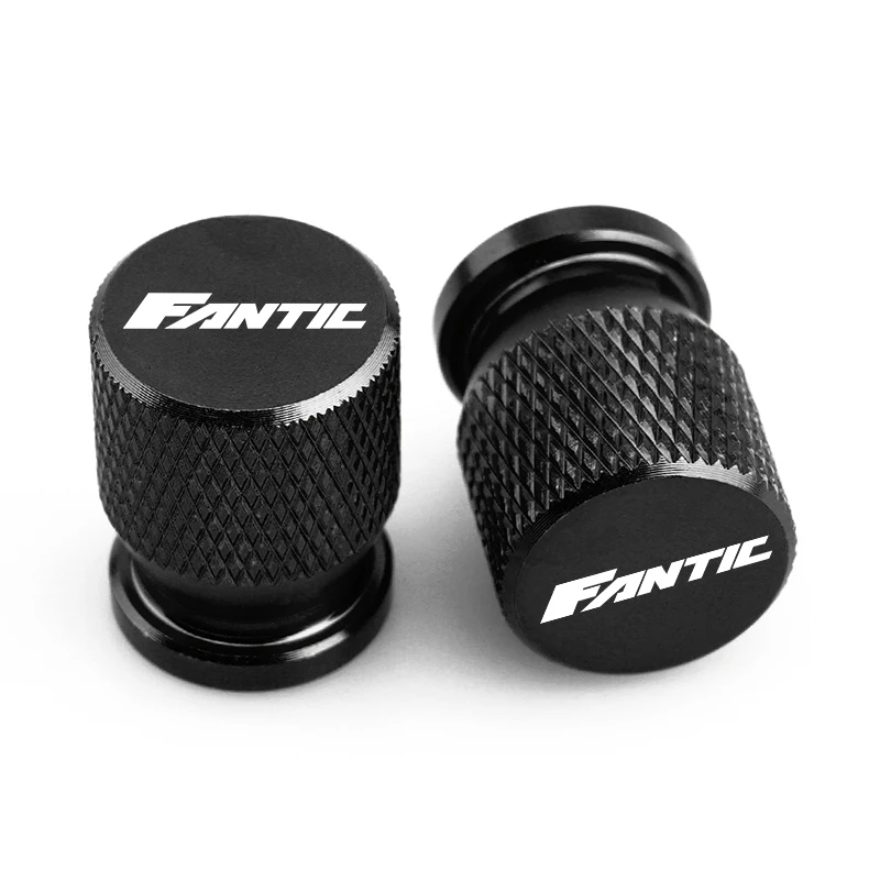 Color: Blue - Motorcycle Tire Valve Caps Fit For FANTIC CABALLERO FLAT TRACK 125 250 500 RALLY/SCRAMBLER 500 ENDURO RANGE XE125/XEF250 450/XE5