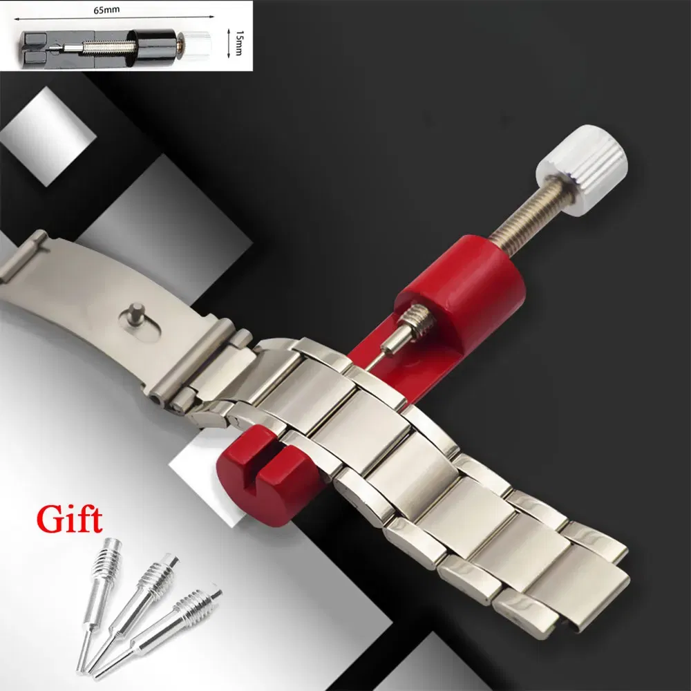 Color: Blue, Ships From: CHINA - Metal Watchband Tools Watch Strap Repair Detaching Device Kits with Watch Pin Opener steel belt Adjust Tool Watch Accessories