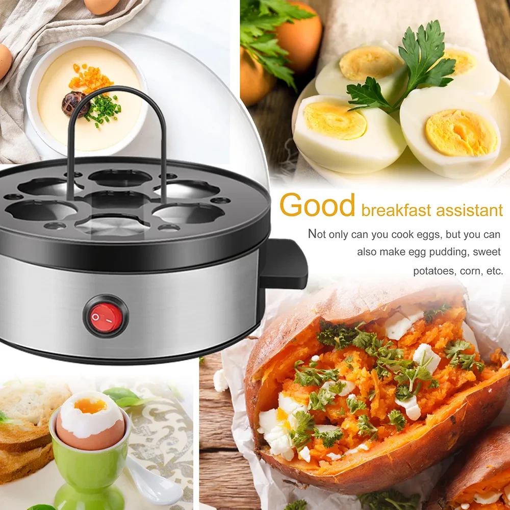 Multifunctional Egg Cooker Mini Steamer