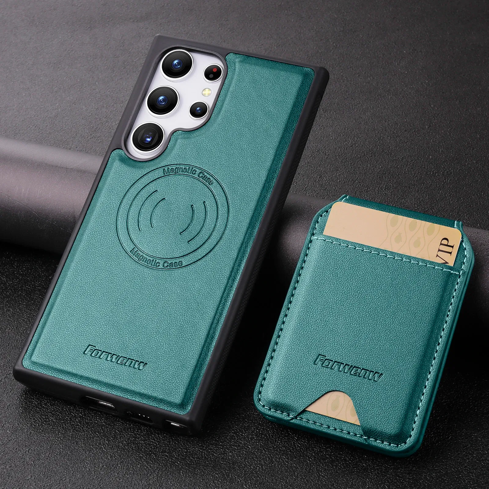 Color: Beige, Compatibility by Model: Galaxy Note20 - Leather Case For Samsung Galaxy A16 A36 A56 A55 A35 A15 A25 S25 S24 Ultra S23 S22 Plus + 2 in 1 Detachable Vertical Wallet Cover