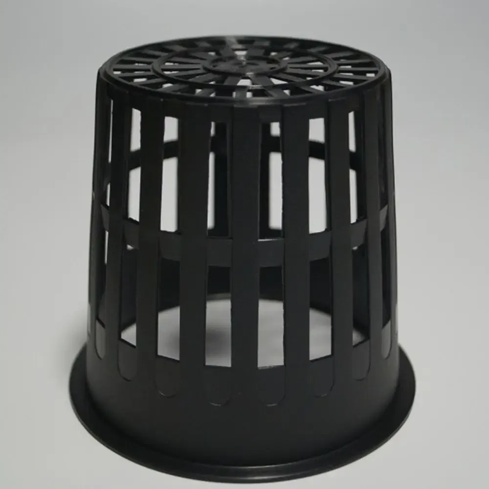 Color: Yellow - Heavy Duty Hydroponic Mesh Pot Net Cup Basket Hydroponic Aeroponic Vegetable Plant Soilless Cultivation Basket 108*98mm