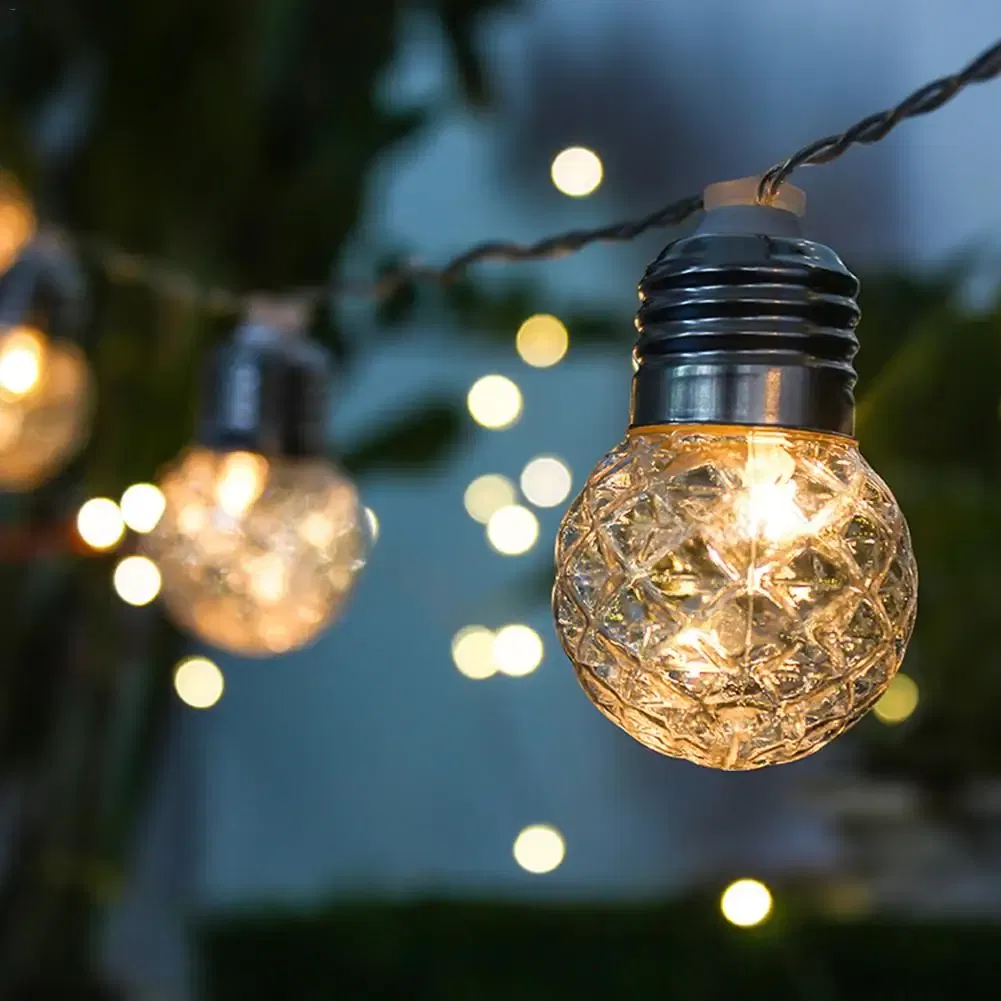Size: L, Ships From: CN - 4m 10Led Solar Lamps LED Fairy Lights For Outdoor Lighting Of Outdoor Garden Yard LED Home Decor Lamp Christmas Festoon