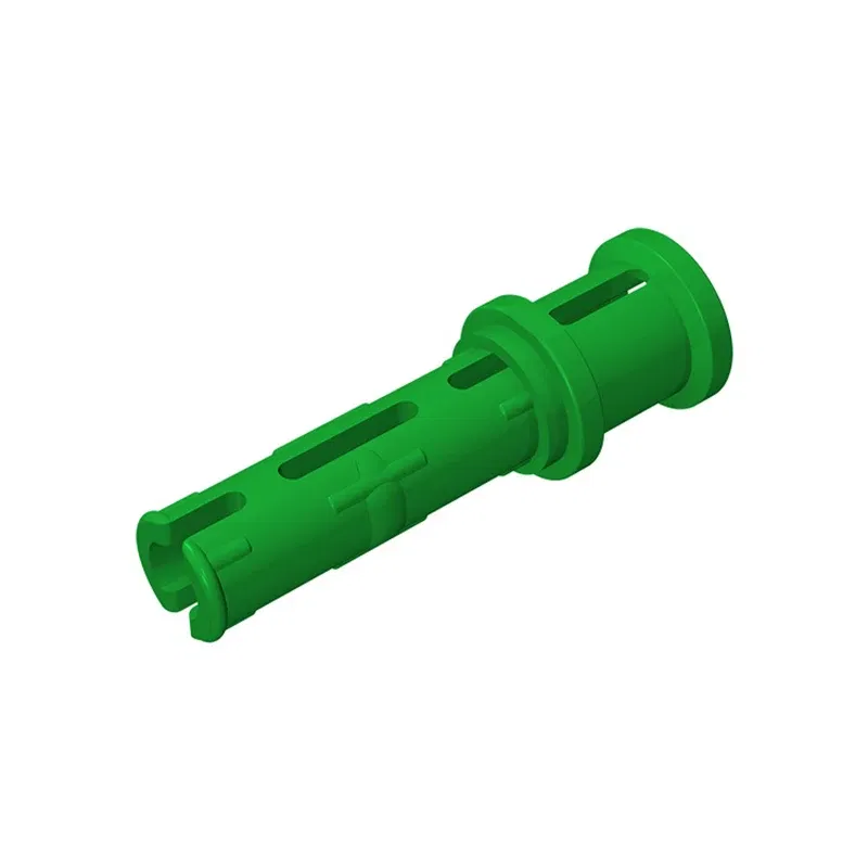 Color: Lavender - Gobricks 10PCS Bricks Technical Pin 3L with Friction Ridges Lengthwise and Stop Bush Compatible With 32054 Assembles Block